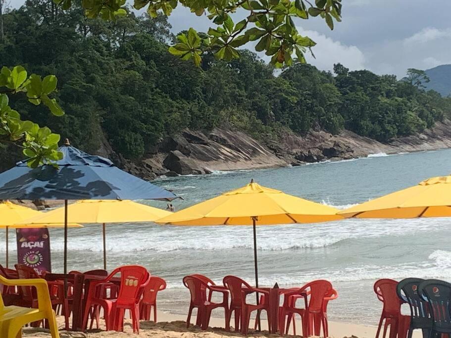 Apto Mobiliado Completo A 4 Min Da Do Sape! Apartamento Ubatuba